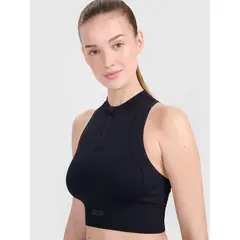 4F top koszulka damska na ramiączkach 4FRSS25TFSLF721 czarna, Kolor: czarny, Rozmiar: M/L, 3 zdjęcie