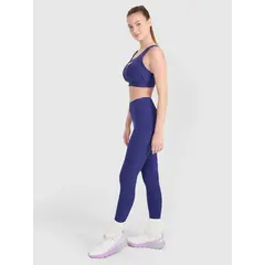 4F legginsy sportowe damskie do ćwiczeń 4FWSS25TFTIF304 granatowe, Kolor: granatowy, Rozmiar: M, 4 zdjęcie