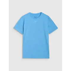 4F koszulka męska t-shirt treningowa 4FWSS25TFTSM1344 niebieska, Kolor: niebieski, Rozmiar: M, 4 zdjęcie