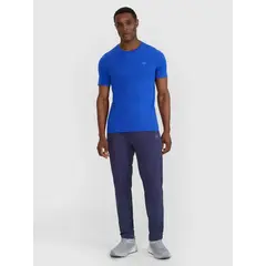 4F koszulka do biegania t-shirt męski 4FWSS25TFTSM1262 niebieski, Kolor: niebieski, Rozmiar: L/Xl, 3 zdjęcie