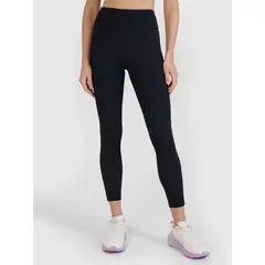 4F legginsy sportowe damskie do ćwiczeń 4FWSS25TFTIF304 czarne, Kolor: czarny, Rozmiar: S, 4 zdjęcie