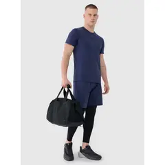 4F koszulka męska t-shirt treningowa szybkoschnąca 4FWSS25TFTSM1344 granatowa, Kolor: granatowy, Rozmiar: S, 4 zdjęcie