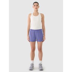 4F spodenki damskie sportowe do ćwiczeń 4FRSS25TFSHF0874 fioletowe, Kolor: fioletowy, Rozmiar: S, 2 zdjęcie