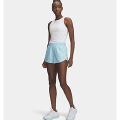 UNDER ARMOUR spodenki treningowe damskie sportowe Tech Play Up miętowe, Kolor: zielony, Rozmiar: L
