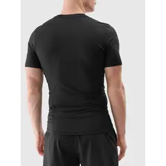 4F koszulka męska t-shirt treningowa 4FWSS25TFTSM1345 czarna, Kolor: czarny, Rozmiar: XL, 5 zdjęcie