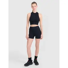 4F top koszulka damska na ramiączkach 4FRSS25TFSLF721 czarna, Kolor: czarny, Rozmiar: M/L, 4 zdjęcie