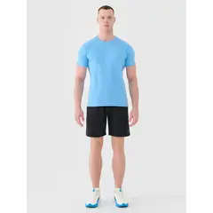 4F koszulka męska t-shirt treningowa 4FWSS25TFTSM1344 niebieska, Kolor: niebieski, Rozmiar: XL, 3 zdjęcie