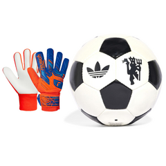 ZESTAW piłka nożna ADIDAS + rękawice bramkarskie REUSCH 2w1