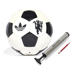 ADIDAS piłka nożna Manchester United IX4024 biała/czarna + pompka