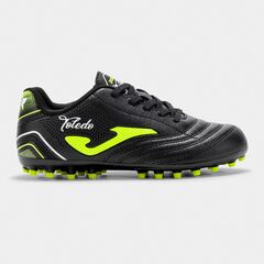 JOMA buty piłkarskie dziecięce treningowe TOLEDO TOJS2501AG czarne, Kolor: czarny, Rozmiar: 36