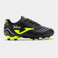 JOMA buty piłkarskie lanki dziecięce TOLEDO TOJS2501FG czarne, Kolor: czarny, Rozmiar: 36