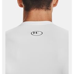 UNDER ARMOUR koszulka treningowa męska t-shirt HG Armour Comp SS biała, Kolor: biały, Rozmiar: S, 4 zdjęcie