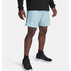 UNDER ARMOUR spodenki sportowe Tech Woven Wordmark niebieskie, Kolor: niebieski, Rozmiar: L