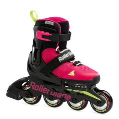 ROLLERBLADE rolki damskie z regulacją rozmiaru microblade różowe