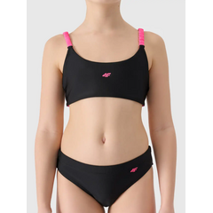 4F bikini zestaw dla dziewczynki 4FJWSS25UBKSF045 czarny, Kolor: czarny, Rozmiar: 122/128, 3 zdjęcie