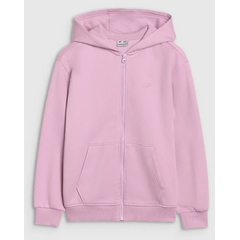 4F bluza rozpinana dla dziewczynki 4FJWSS25TSWSF1853 fioletowa, Kolor: różowy, Rozmiar: 164, 2 zdjęcie