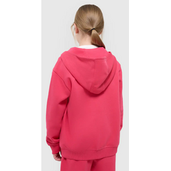 4F bluza rozpinana dla dziewczynki 4FJWSS25TSWSF1853 różowa, Kolor: różowy, Rozmiar: 134, 6 zdjęcie