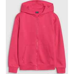 4F bluza rozpinana dla dziewczynki 4FJWSS25TSWSF1853 różowa, Kolor: różowy, Rozmiar: 134, 3 zdjęcie