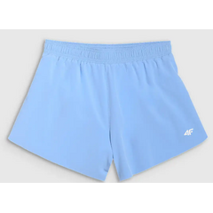 4F spodenki krótkie damskie do ćwiczeń 4FWSS25TFSHF0881 niebieskie, Kolor: niebieski, Rozmiar: L, 2 zdjęcie