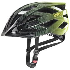 UVEX Kask rowerowy Viva 3 czarny/zielony, Kolor: biały, Rozmiar: 56-60