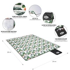 NILS CAMP koc turystyczny z warstwą aluminiową 220x200cm NC8008, Kolor: zielony, 2 zdjęcie