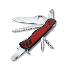 VICTORINOX scyzoryk Forester M Grip One Hand 111mm czerwono-czarny