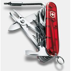 VICTORINOX scyzoryk CyberTool L 91mm Celidor transparentny czerwony, 2 zdjęcie