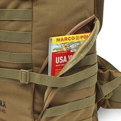 NILS CAMP plecak taktyczny 65L Maverick NC3903 brązowy, Kolor: brązowy, Rozmiar: one size, 5 zdjęcie
