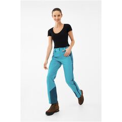 Viking Damskie spodnie skitourowe Viking Triper Lady turkusowe