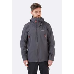Rab kurtka męska membranowa Kangri GTX Jacket Graphene, Kolor: szary, Rozmiar: M