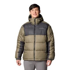 Columbia kurtka męska Pike Lake II Hooded Jacket Stone Green, Shark, Rozmiar: S