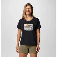 Columbia T-shirt damski Ruby Springs Graphic Scoop Neck Wanderlust, Rozmiar: XS