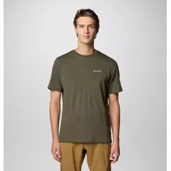 Columbia T-shirt męski Thistletown Hills Short Sleeve - Greenscape Heather, Rozmiar: XL