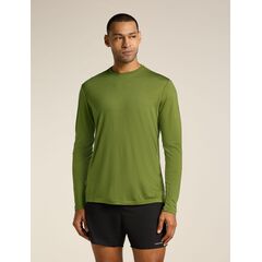 Icebreaker koszulka męska Sphere III LS z mieszanką wełny merino 125 Cool-Lite - sphagnum, Rozmiar: L