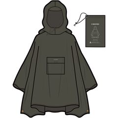 Poncho przeciwdeszczowe dla dorosłych VIKING Vesper zielone