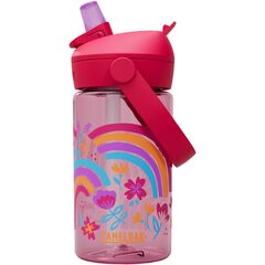CamelBak Butelka Tritanowa Thrive Flip Straw Kids 400ml, Kolor: fuksjowy, Pojemność (ml): 400