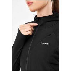 Viking Bluza damska Dimaro Hoodie Lady rozpinana z kapturem czarna