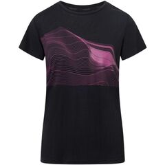 Viking T-shirt damski Morain Lady Bamboo czarny, Kolor: czarny, Rozmiar: M