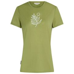 Icebreaker koszulka damska Merino 150 Tech Lite Fresh Fern zielona, Rozmiar: M
