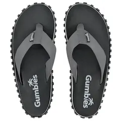 Gumbies Klapki Unisex Duckbill Flip-Flops czarno-szare, Rozmiar: 42
