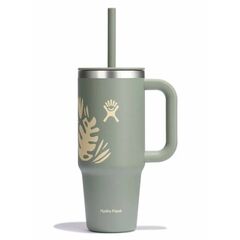 Kubek termiczny Hydro Flask 24 OZ Travel Tumbler Botanical Bliss Agave zielony