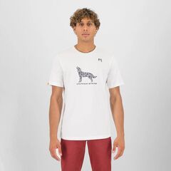 Karpos T-shirt męski WILD ANIMAL T-SHIRT BRIGHT WHITE/PRINT 1, Rozmiar: M