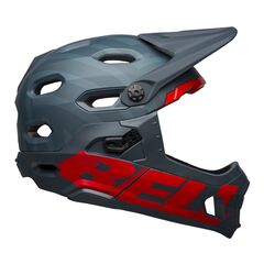 Kask full face BELL SUPER DH MIPS SPHERICAL prime matte niebieski crimson, Kolor: niebiesko-czerwony, Rozmiar: M (55-59 cm)