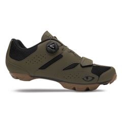 GIRO Męskie buty rowerowe z systemem BOA® L6 CYLINDER II olive gum, Kolor: zielony, Rozmiar: 41