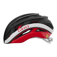 Kask szosowy GIRO HELIOS SPHERICAL MIPS matte czarny czerwony, Kolor: czerwony, Rozmiar: M (55-59 cm)