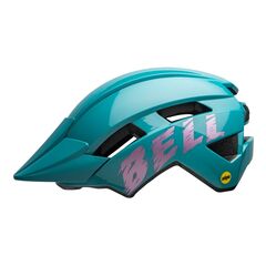 Kask dziecięcy BELL SIDETRACK II light niebieski różowy, Kolor: turkusowy, Rozmiar: Uniwersalny (47-54 cm)