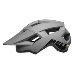 Kask mtb BELL SPARK INTEGRATED MIPS matte gloss gray czarny roz. Uniwersalny (54–61 cm)
