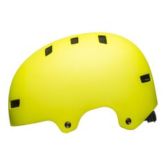 Kask bmx BELL LOCAL matowy żółty hi-viz, Kolor: żółty, Rozmiar: S (51–55 cm)