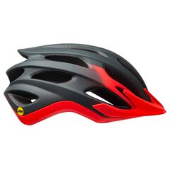 Kask mtb BELL DRIFTER INTEGRATED MIPS matte gloss gray infrared, Kolor: czerwony, Rozmiar: S (52-56 cm)
