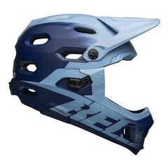 Kask full face BELL SUPER DH MIPS SPHERICAL matte light niebieski navy, Kolor: niebieski, Rozmiar: L (58-62 cm)